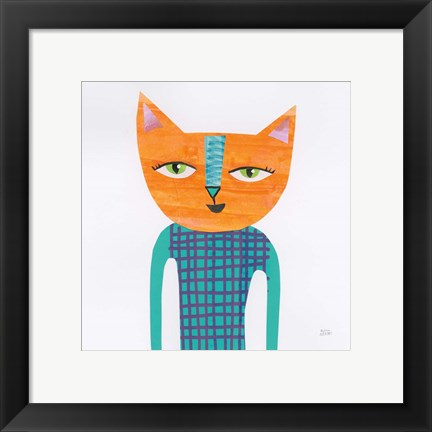 Framed Cool Cats II Print