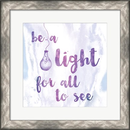 Framed Words of Faith IV Print