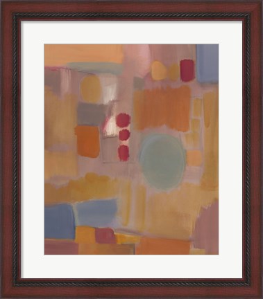 Framed Persimmon Alley Print