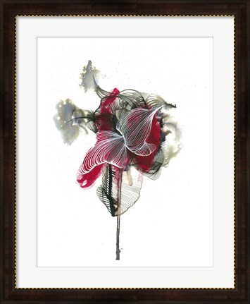 Framed Abstractions of the Heart Print