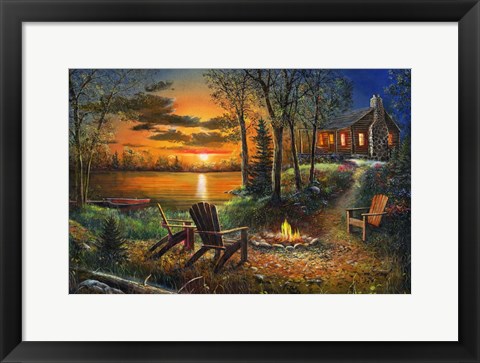 Fireside Art by Jim Hansel at FramedArt.com