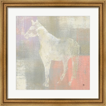 Framed Dusk Pony Print