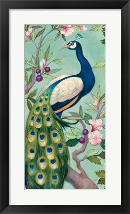 Framed Pretty Peacock II Print