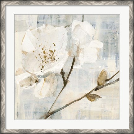 Framed Elegance I Greige Print