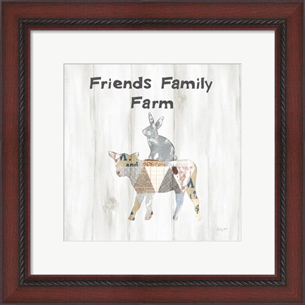 Framed Farm Family VIII Print