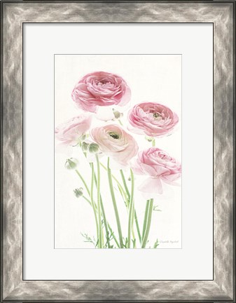 Framed Light and Bright Floral V Print