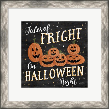 Framed Haunted Halloween VII Print