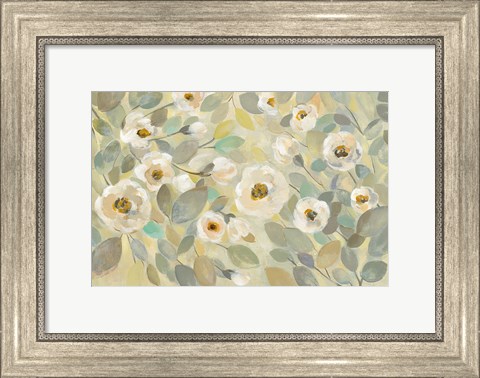 Framed Blooming Branches Flower Print