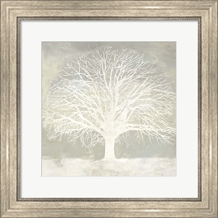 Framed White Oak Print