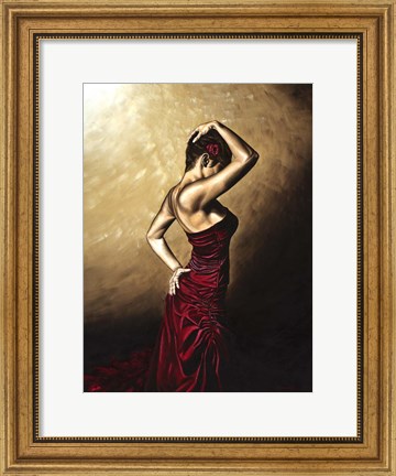 Framed Flamenco Woman Print