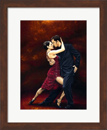 Framed That Tango Moment Print