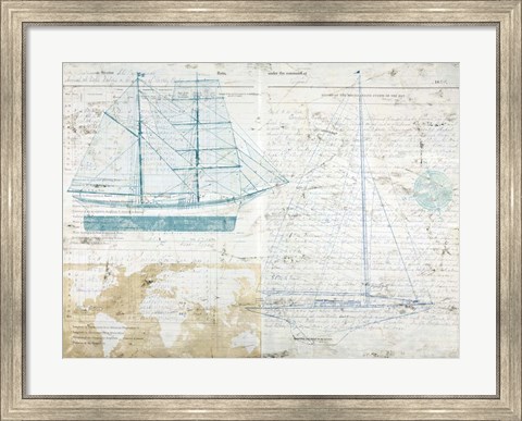 Framed Classic Sailing Print