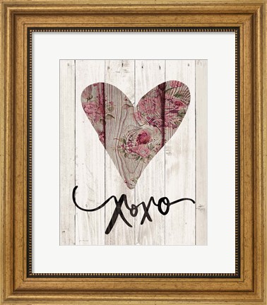 Framed XOXO Print