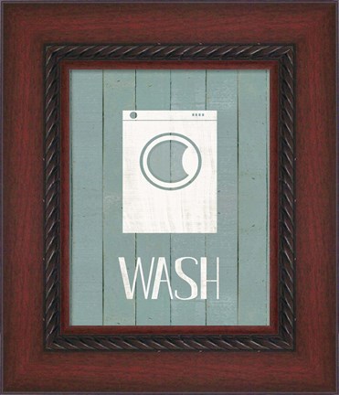 Framed Wash House Wash Print