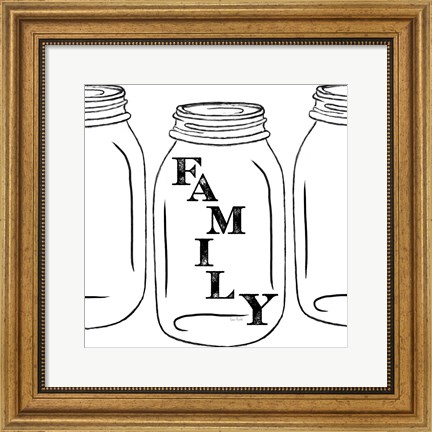 Framed Family Print