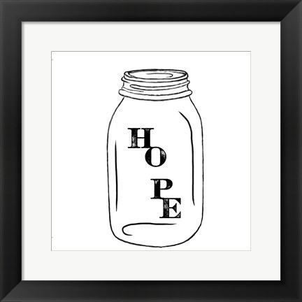 Framed Hope Print