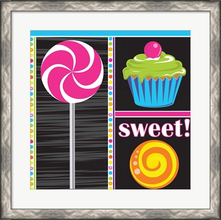 Framed Candy Craze V Print