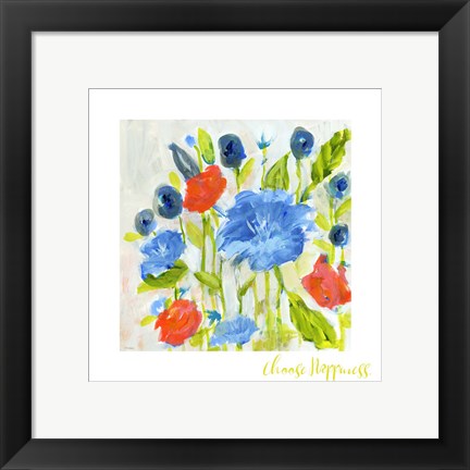 Framed Choose Happiness Print