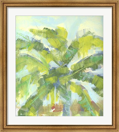 Framed Palm Beach Living II Print