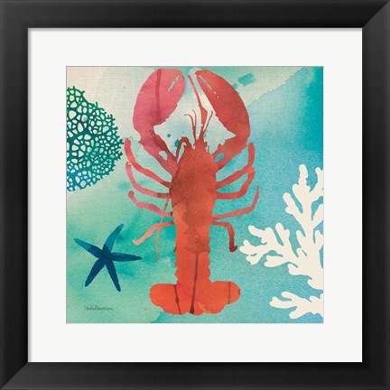 Framed Under the Sea IV Print