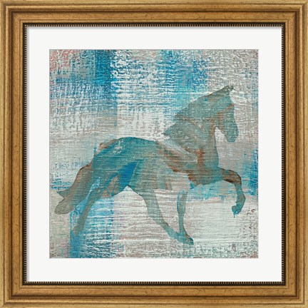 Framed Cheval II Print