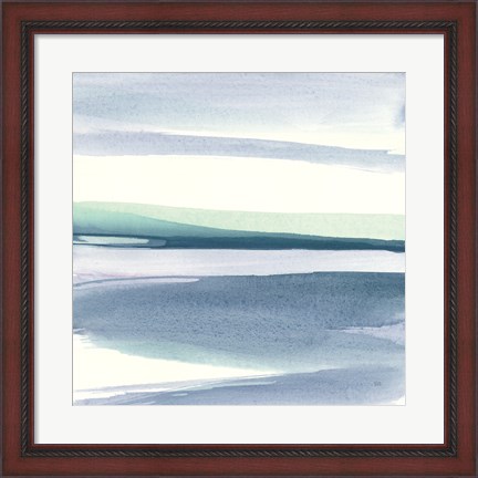 Framed Mint Dawn III Print