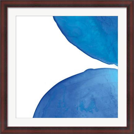 Framed Pools of Turquoise III Print