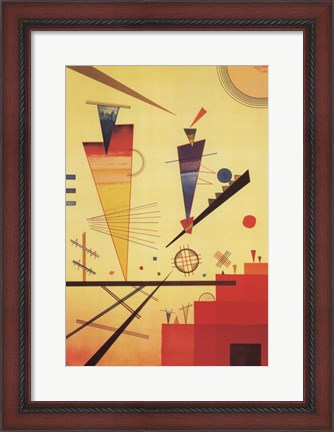 Framed Merry Structure Print