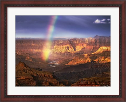 Framed Canyon View IV Print