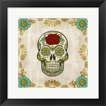 Framed Day of the Dead III Print