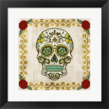 Framed Day of the Dead IV Print