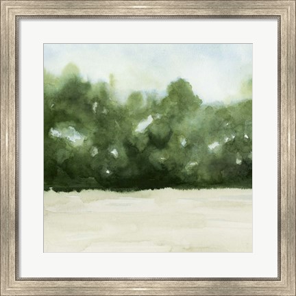 Framed Loose Landscape I Print