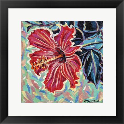 Framed Hawaiian Beauty II Print