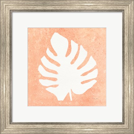 Framed Tropical Fun Palms Silhouette II Print