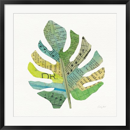 Framed Tropical Fun Palms II Print