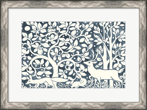 Framed Forest Life IV Print