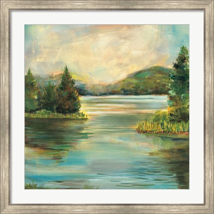 Framed Silver Lake Print