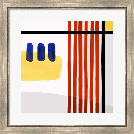 Framed Lines II Print