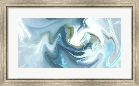 Framed Blue Lake Print