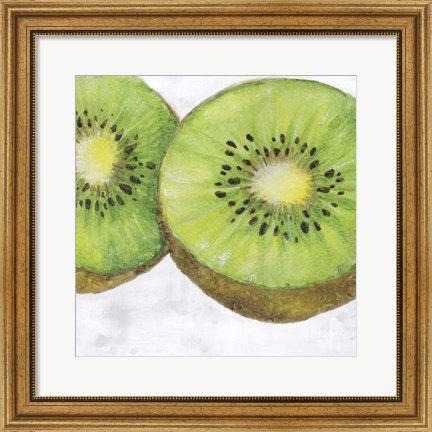 Framed Fruit I Print