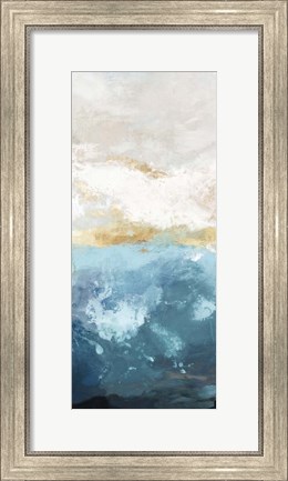 Framed Water Gold II Print