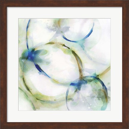 Framed Rings III Print