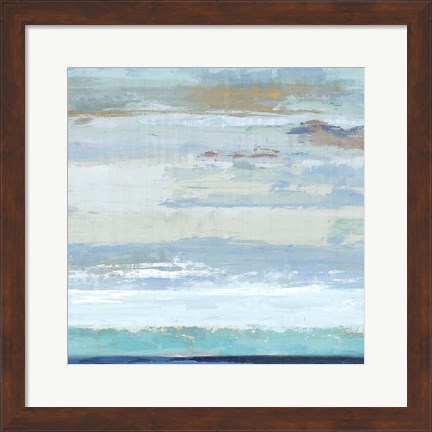 Framed Sea Shore I Print