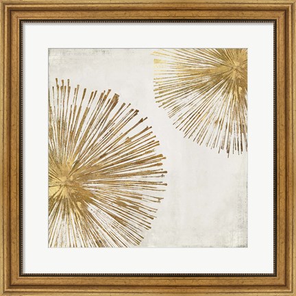 Framed Gold Star I Print