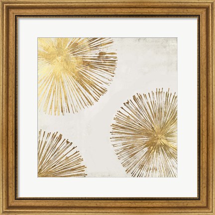 Framed Gold Star II Print