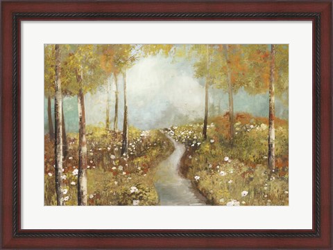 Framed Dandelion Path Print