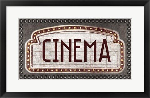 Framed Cinema Print