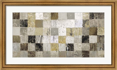 Framed African Mosaic II Print