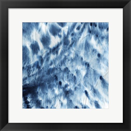 Framed Indigo Dye I Print