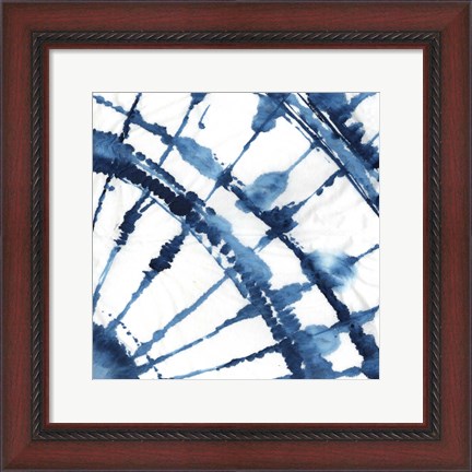 Framed Indigo Dye II Print